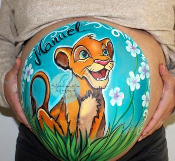 bellypaint simba 