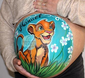 bellypaint simba 